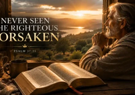 Never Seen the Righteous Forsaken