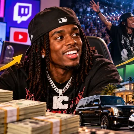 Kai Cenat net worth article visual representing streaming and creator income