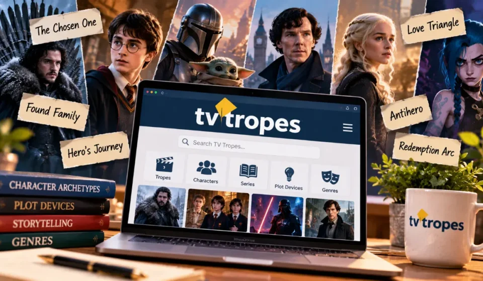 TV Tropes guide showing recurring storytelling patterns across different media